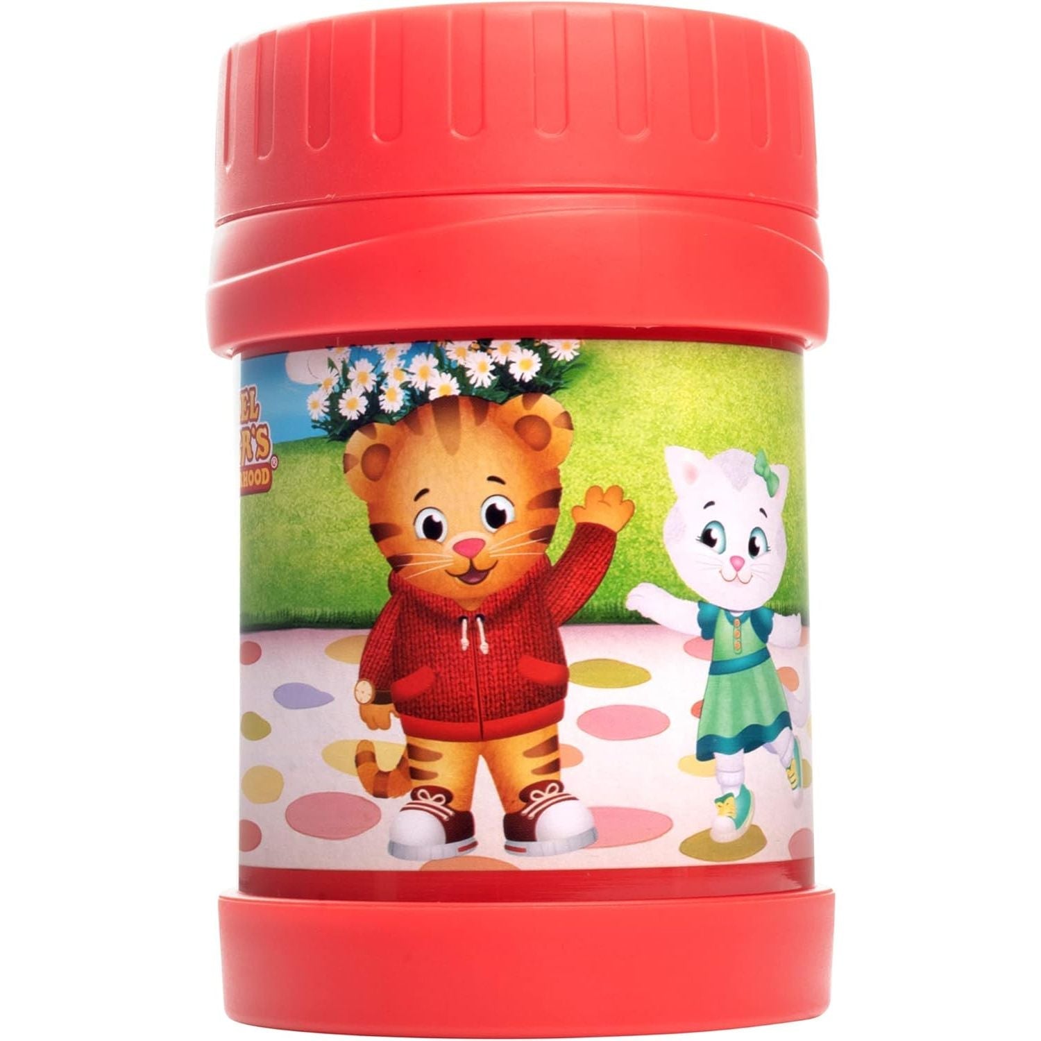 Buy now Daniel Tiger's Neighborhood Stainless Steel 13 oz Food Jar for Kids, Red -Double Wall Insulated, Leak-Proof thermos Jar Keeps Liquids & Food Hot or Cold for Hours-Fits Inside All Lunch Boxes & Bags at indiglob india