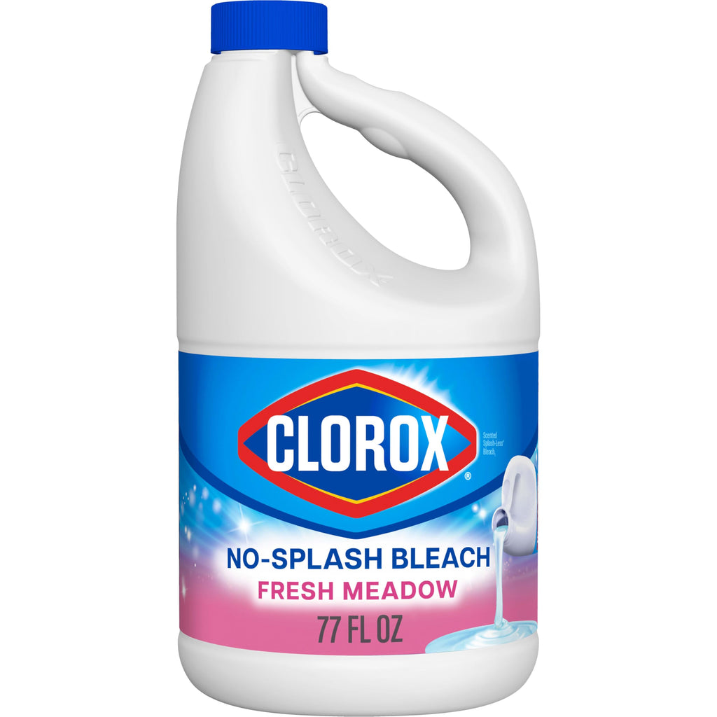 Clorox No Splash Bleach, Morning Bloom, 77 Fluid Ounces (Package May Vary)
