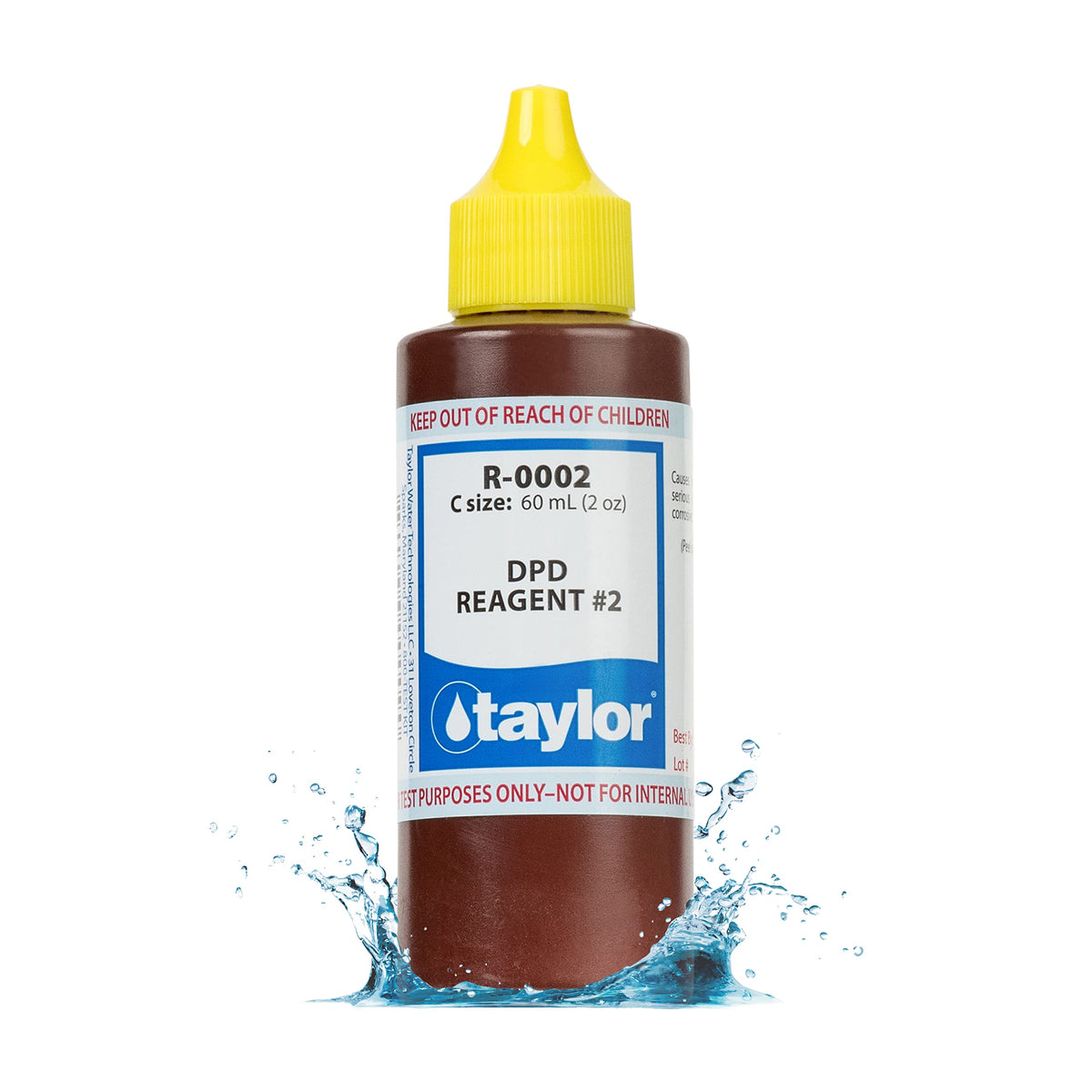 Taylor Technologies R-0002-C, DPD Reagent #2, 2 Ounce, for Testing Chlorine