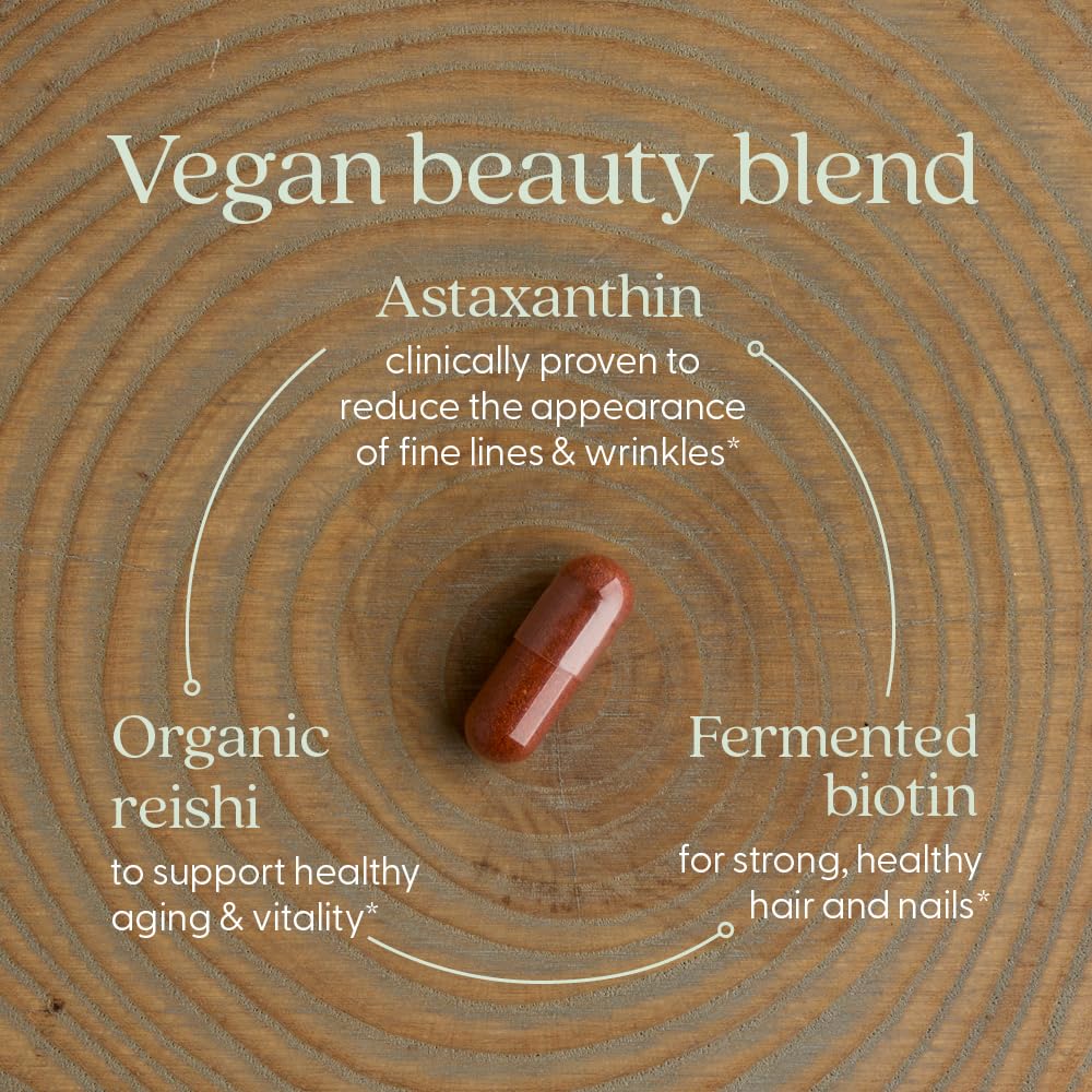 New Chapter Vegan Fermented Biotin Supplement, 60 Count