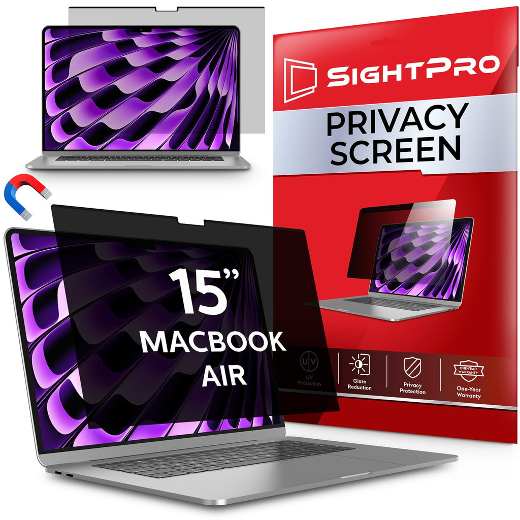Buy now Magnetic Privacy Screen for MacBook Pro 16 Inch (2019, 2020) Removable Laptop Privacy Filter Shield and Protector at indiglob india