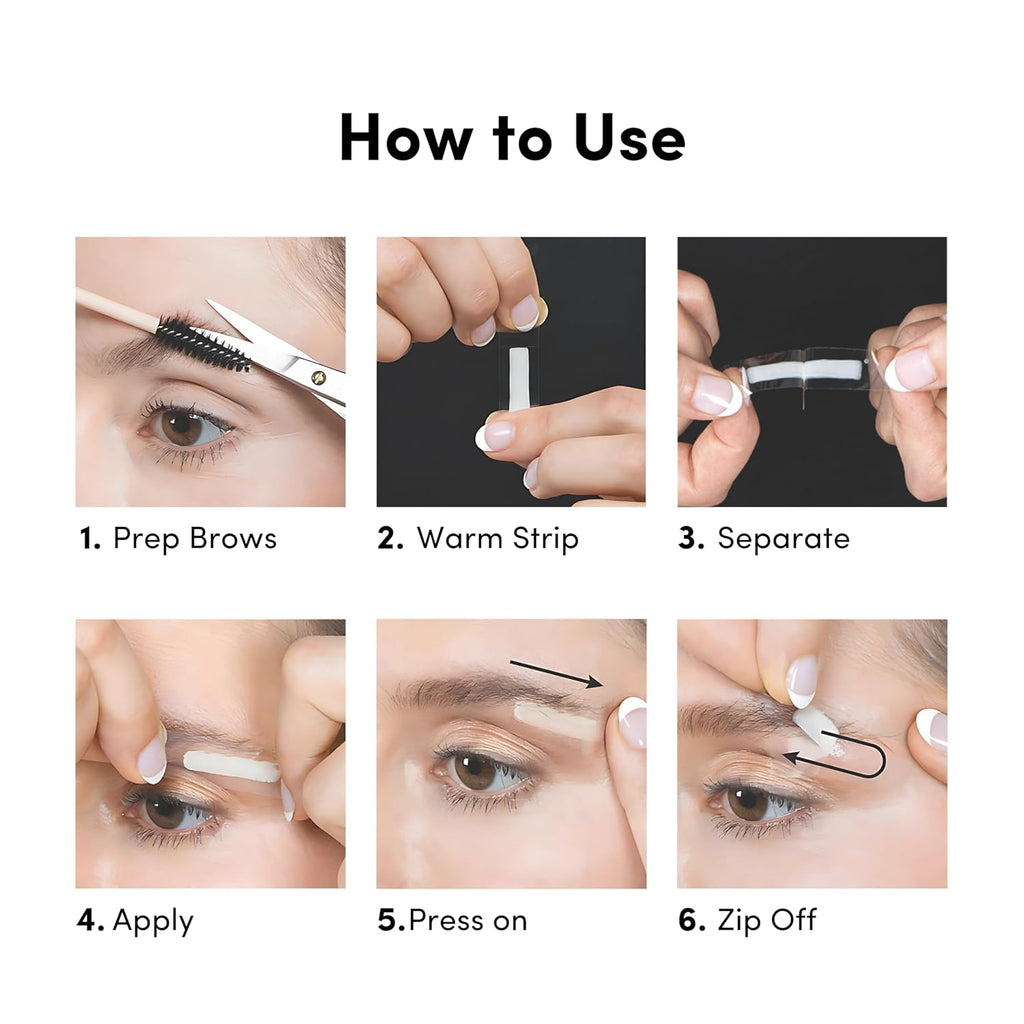 Buy now Parissa Eyebrow Wax Strips | Biodegradable & Fragrance-Free | Ready-to-Use Hair Removal Kit for At-Home Brow Waxing, Gentle on Sensitive Skin with Post-Wax Ultra Soothe Oil | 32 Strips (16 x 2) at indiglob india