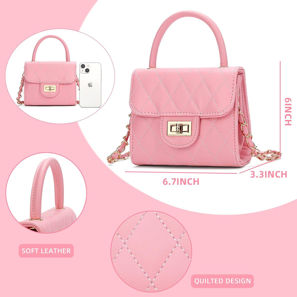 Buy now Little Girl Purse Toddler Purse Childrens Purses for Girls (Pink) at indiglob india