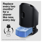 Braun Clean & Renew Refill Cartridges CCR, Replacement Shaver Cleaner Liquid Solution for Clean&Charge System, Pack of 10
