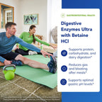 Pure Encapsulations Digestive Enzymes Ultra with Betaine HCl, 90 Capsules | Vegetarian Digestive Enzyme Supplement to Support Protein, Carb, Fiber, and Dairy Digestion*