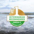 Nutramax Welactin Omega-3 Fish Oil Supplement for Dogs, Soft Chews, 60ct