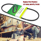 117-1018 V-Belt 3/8" x 32.5" Replaces Toro Recycler 22'' Drive Belt for Toro 20330, 20339, 20370, 20371, 20377, 20378, 20379 Lawn Mowers, Replaces 117-1018 Drive Belt (1-Pack)