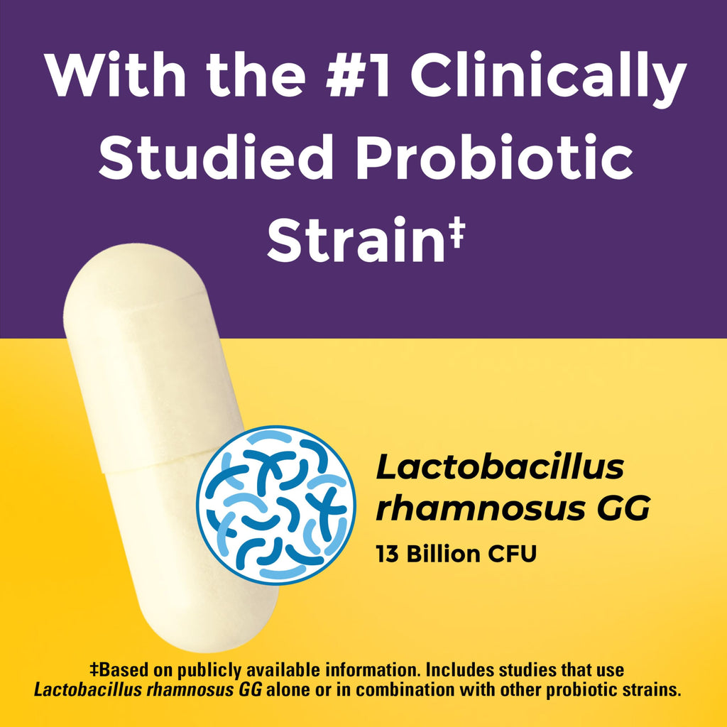 Nature Made Probiotics for Digestive Health, 30 Probiotic Capsules | Extra Strength, 15 Billion CFU from Live Cultures, Probiotics for Women and Men, No Refrigeration Required, 30 Day Supply