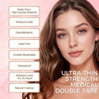Eyelid Tape, Eyelid Lifter Strips, Eyelid Tape for Hooded Eyes Invisible, Waterproof Double Eyelid Tape, Suitable for Uneven or Monolids, Eye Lift Without Surgery - 480PCS