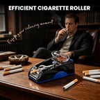 NEWTRY Cigarette Rolling Machine, Electric Automatic Roller 0.26"Tube, Blue