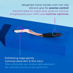 Buy now Schick Hydro Silk Dermaplaning Wand, Dermaplaning Tool for Face | Dermaplane Razor for Women Face, Eyebrow Razor, Peach Fuzz Remover, Includes 1 Weighted Metal Handle with 6 Refill Blades at indiglob india