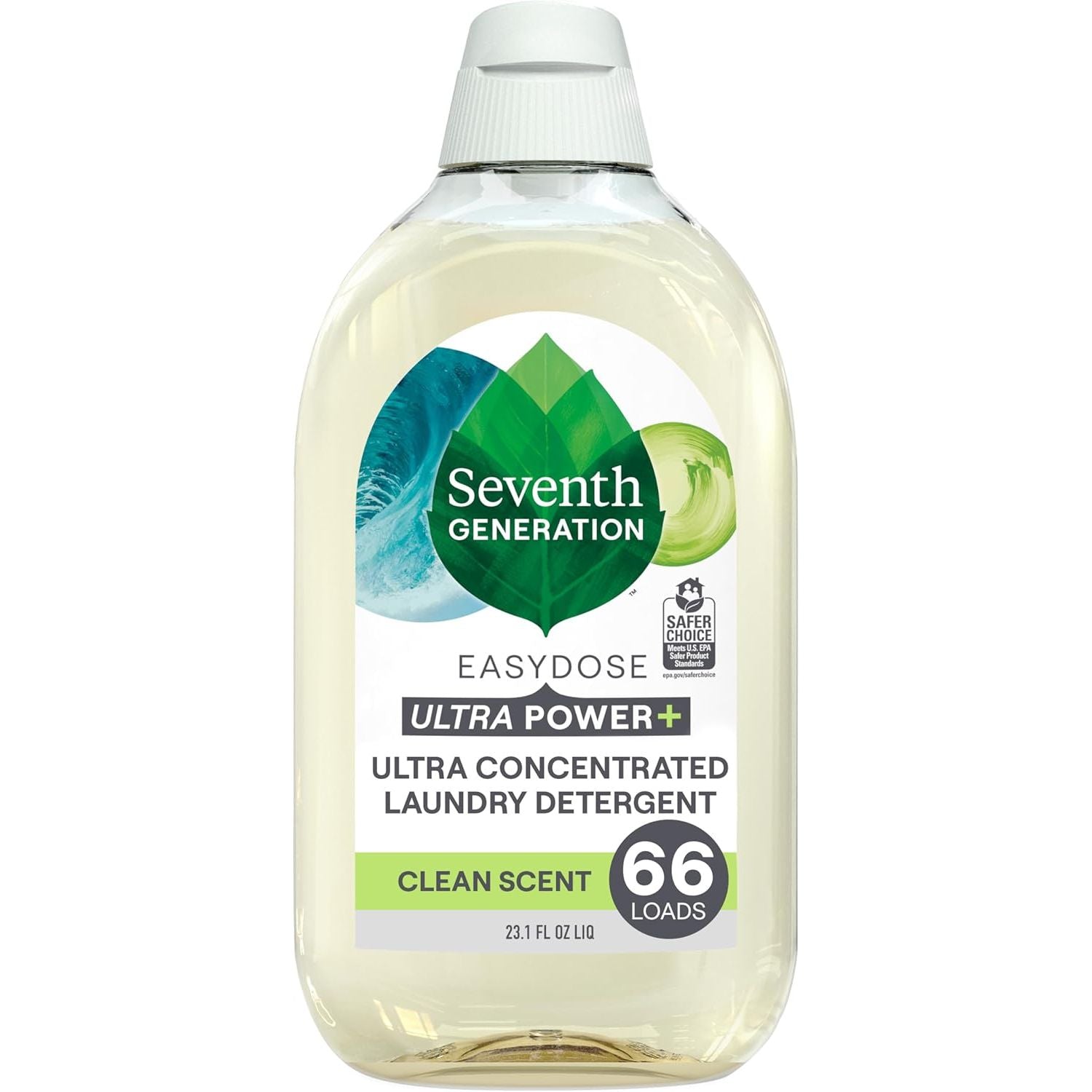 Buy now Seventh Generation EasyDose Laundry Detergent Fresh Lavender Ultra Concentrated Washing Detergent 23 oz 23.1 Fl Oz (Pack of 1) Clean Scent at indiglob india