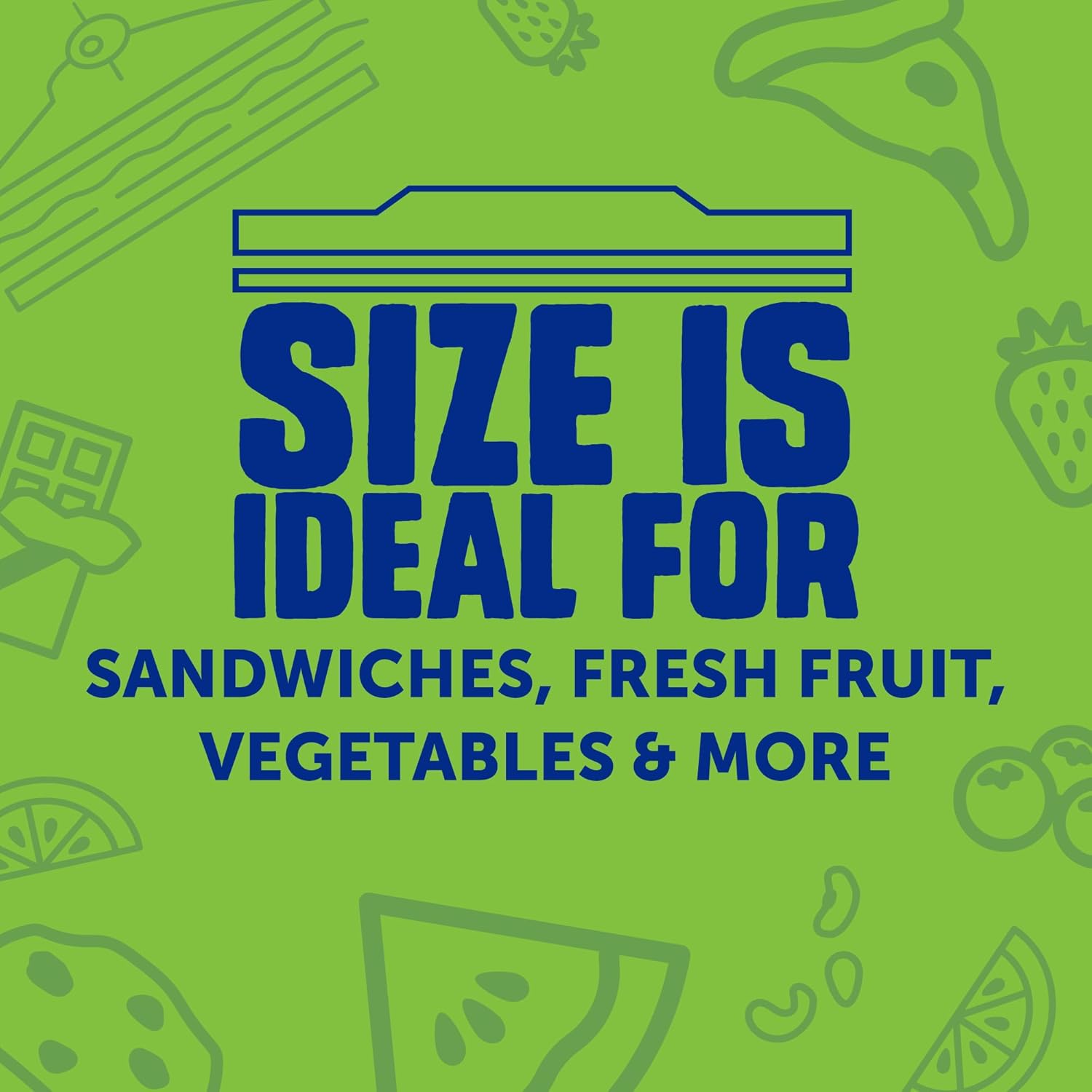 Buy now Ziploc XL Sandwich and Snack Bags with EasyGuide Texture, Plastic Storage Bags with Grip 'n Seal Technology, 90 Bags Total at indiglob india