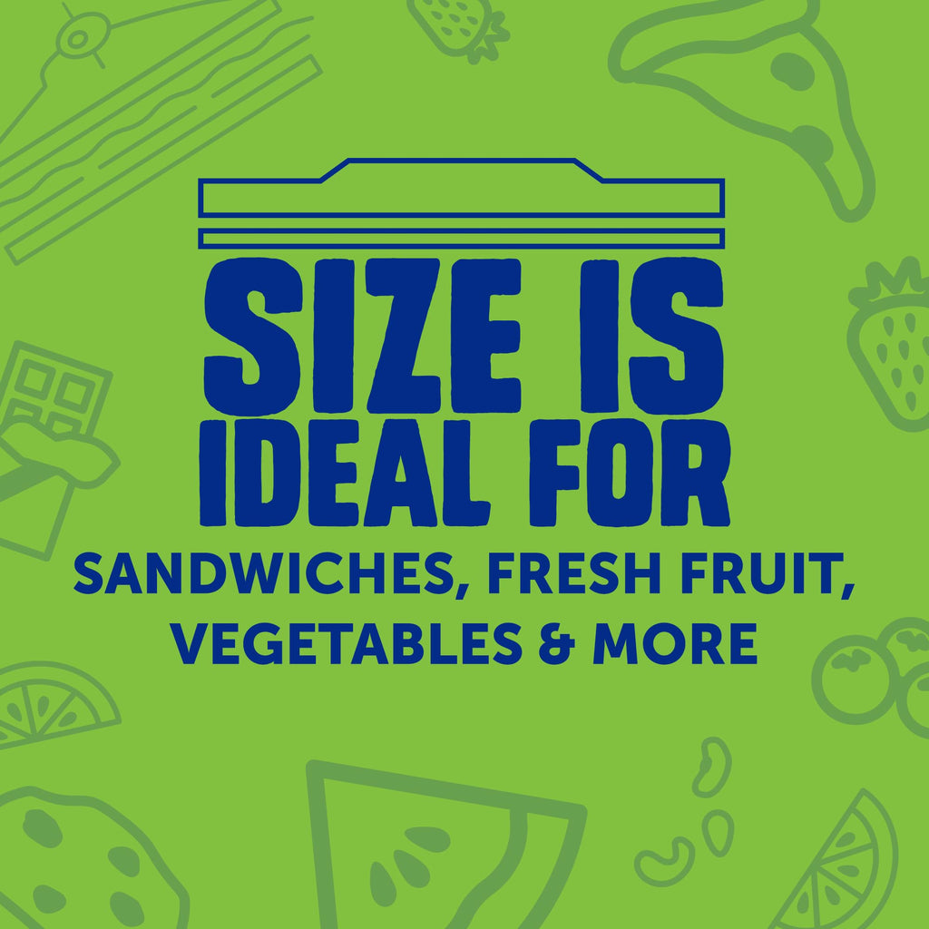 Buy now Ziploc Sandwich and Snack Bags with EasyGuide Texture, Plastic Storage Bags with Grip 'n Seal Technology, 270 Bags Total at indiglob india