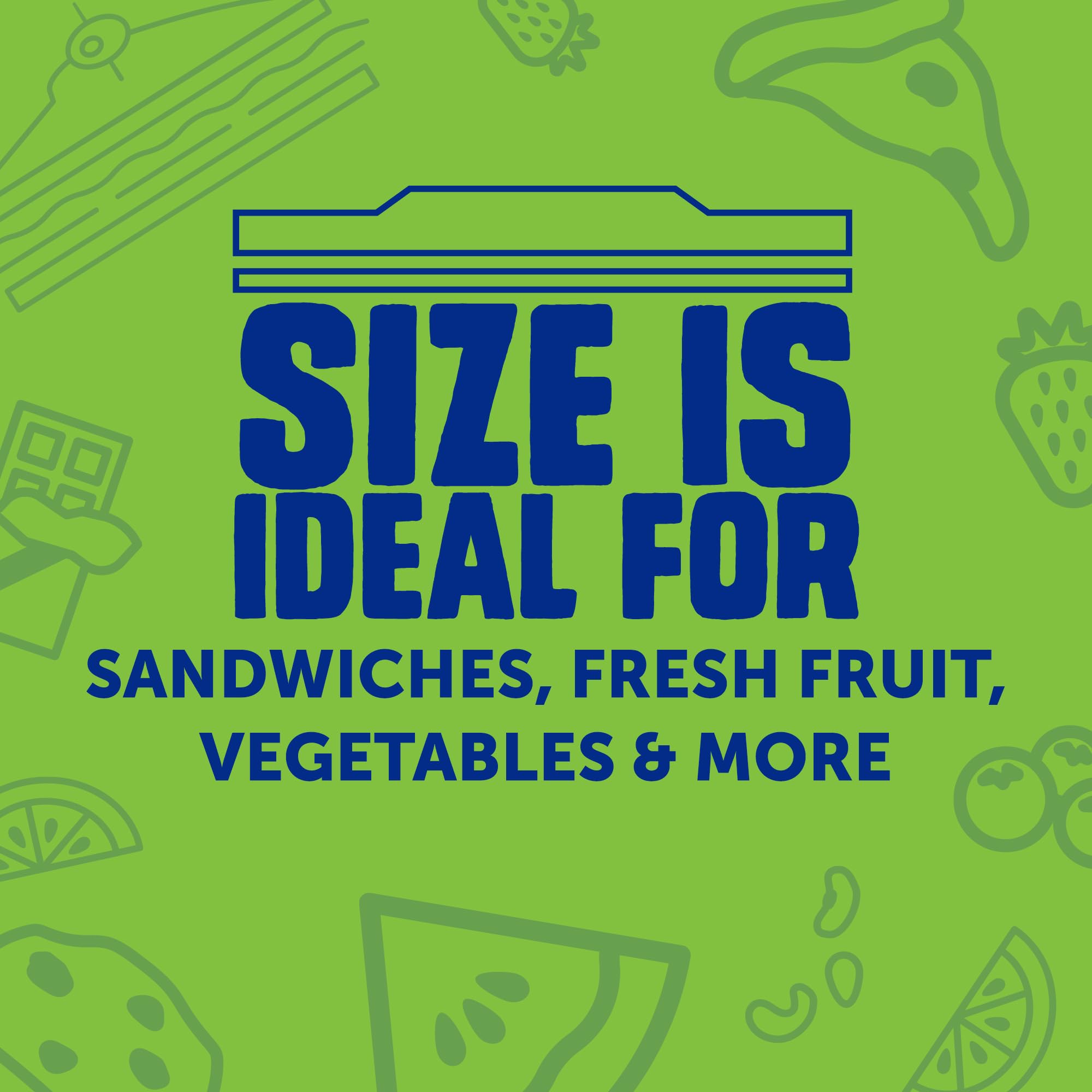 Buy now Ziploc Sandwich and Snack Bags with EasyGuide Texture, Plastic Storage Bags with Grip 'n Seal Technology, 270 Bags Total at indiglob india