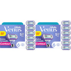 Gillette Venus Deluxe Smooth Swirl Womens Razor Blade Refills, 6 Count, Moisture Ribbon to Protect Against Irritation