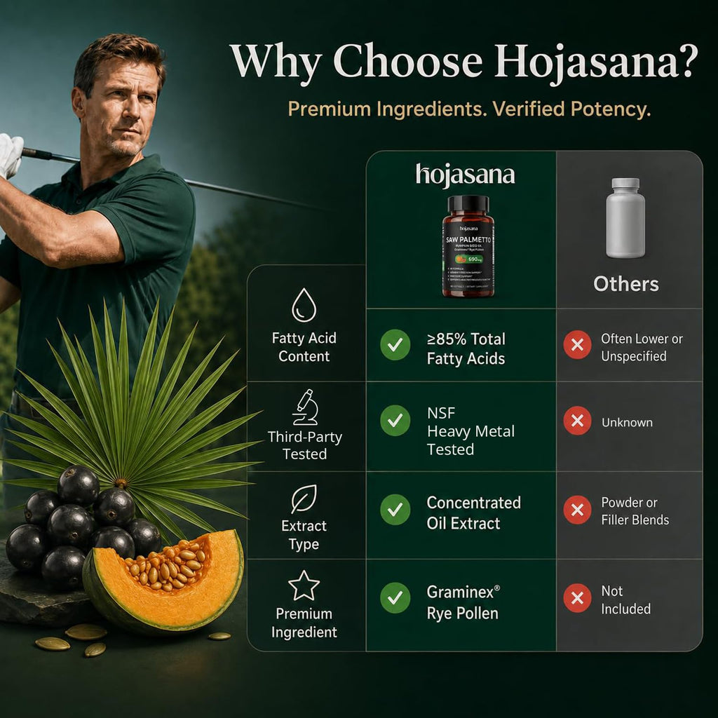 Saw Palmetto for Men Prostate Health 320mg Pharmaceutical Grade