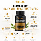 LUAL Calcium 600 mg with Vitamin D3 • Calcium Supplements for Women & Men