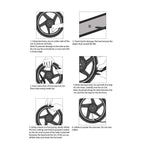 1-Pack 12.5" Scooter Inner Tube 12 1/2 x 2 1/4 Angled Valve Stem 12.5" x 2.25" Tube Compatible with 12.5X1.75 12.5 X 1.95 12.5 X 2.125 12.5 x 2.25 Most Bike and Scooter Tire Tube