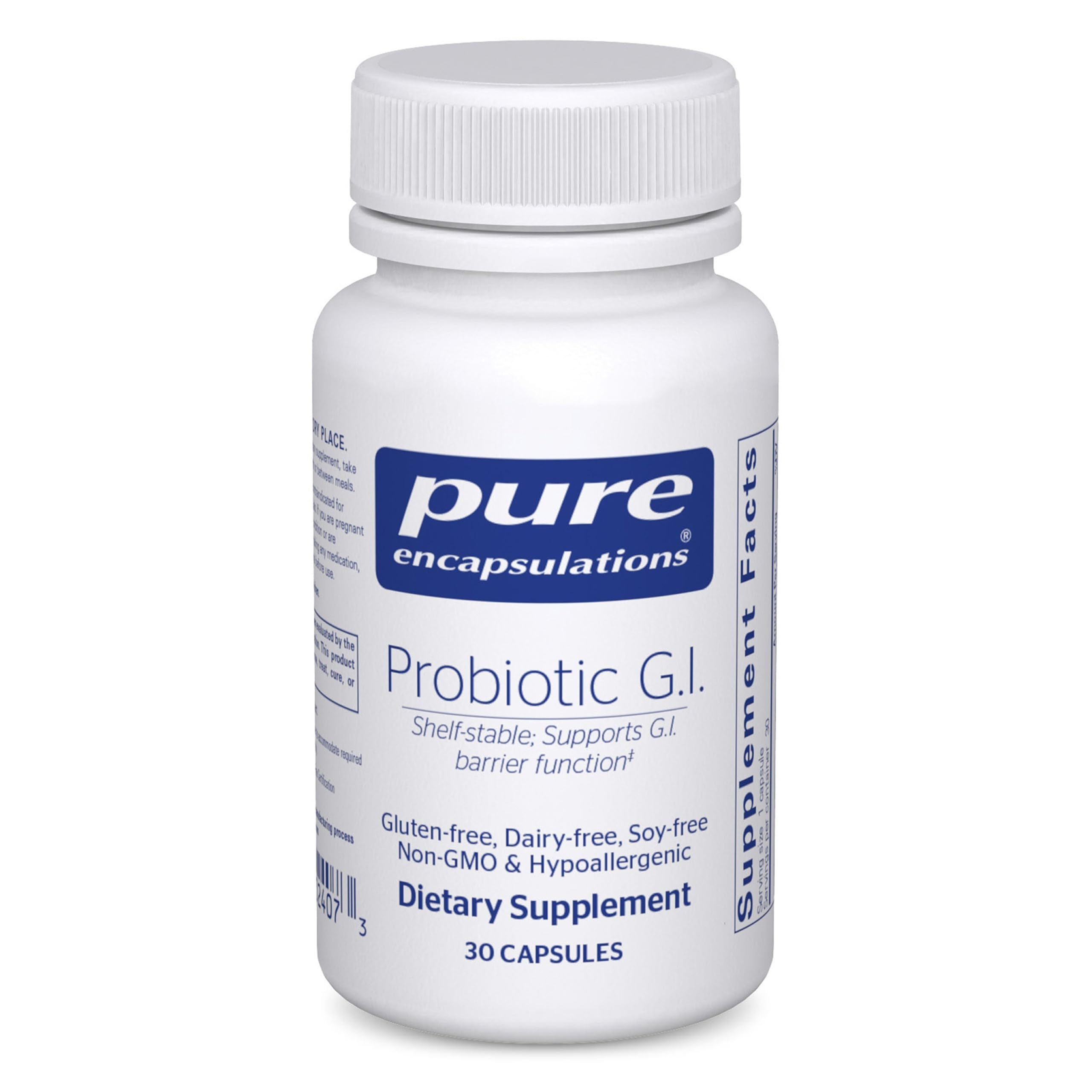Pure Encapsulations Probiotic G.I., 30 Capsules | Shelf Stable Probiotic for Intestinal Health and Gastrointestinal Support*, with Lactobacillus and Bifidobacterium
