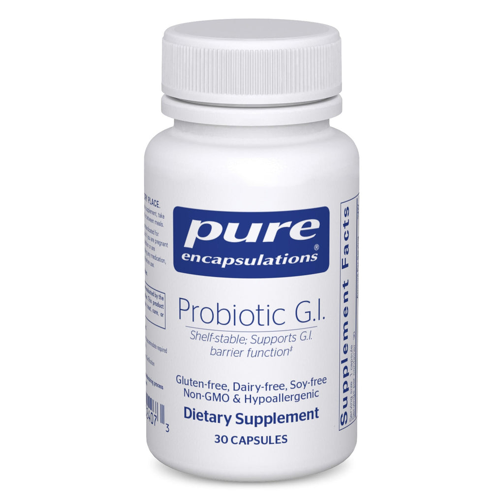 Pure Encapsulations Probiotic G.I., 30 Capsules | Shelf Stable Probiotic for Intestinal Health and Gastrointestinal Support*, with Lactobacillus and Bifidobacterium