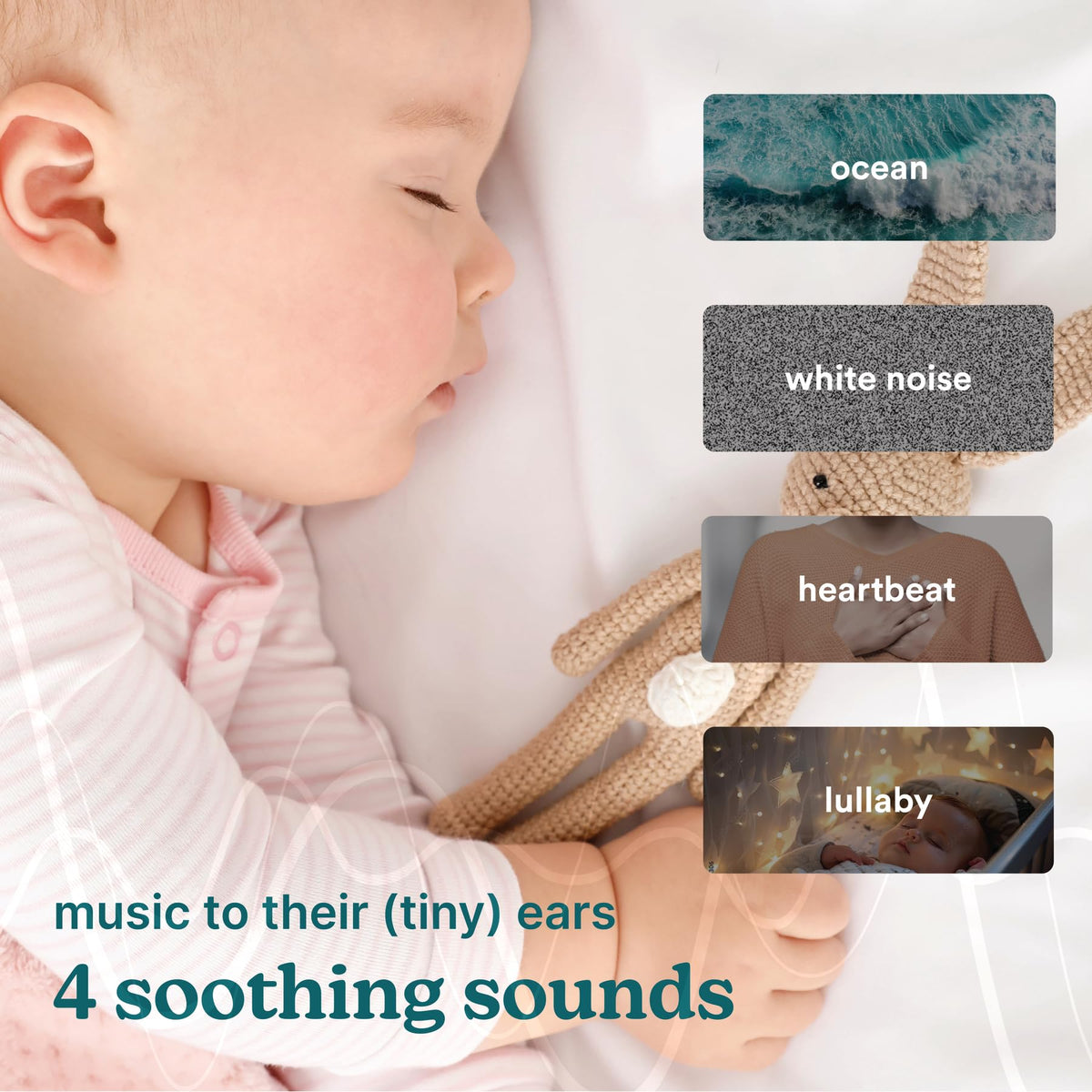 MyBaby Sound Machine, White Noise for Baby, Travel, Nursery and On The Go