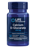 Life Extension Calcium D-Glucarate, 200 mg, 60 Capsules
