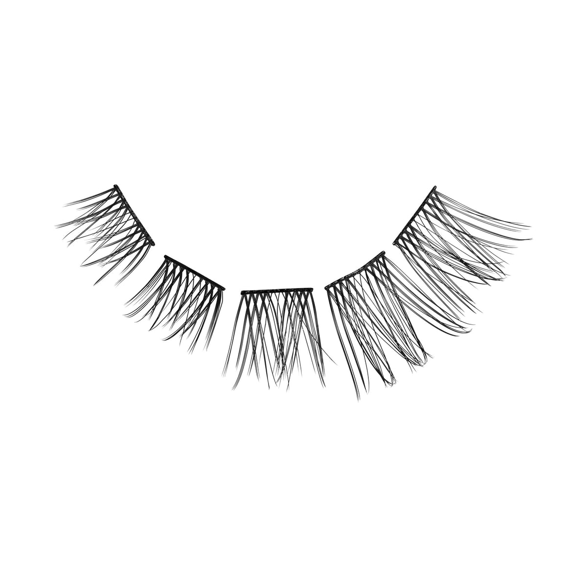 Falscara, False Eyelashes, Lash Clusters, 'Classic Natural', 8mm-16mm, Includes 50 Wisps, Contact Lens Friendly, Easy to Apply, Reusable Lash Clusters