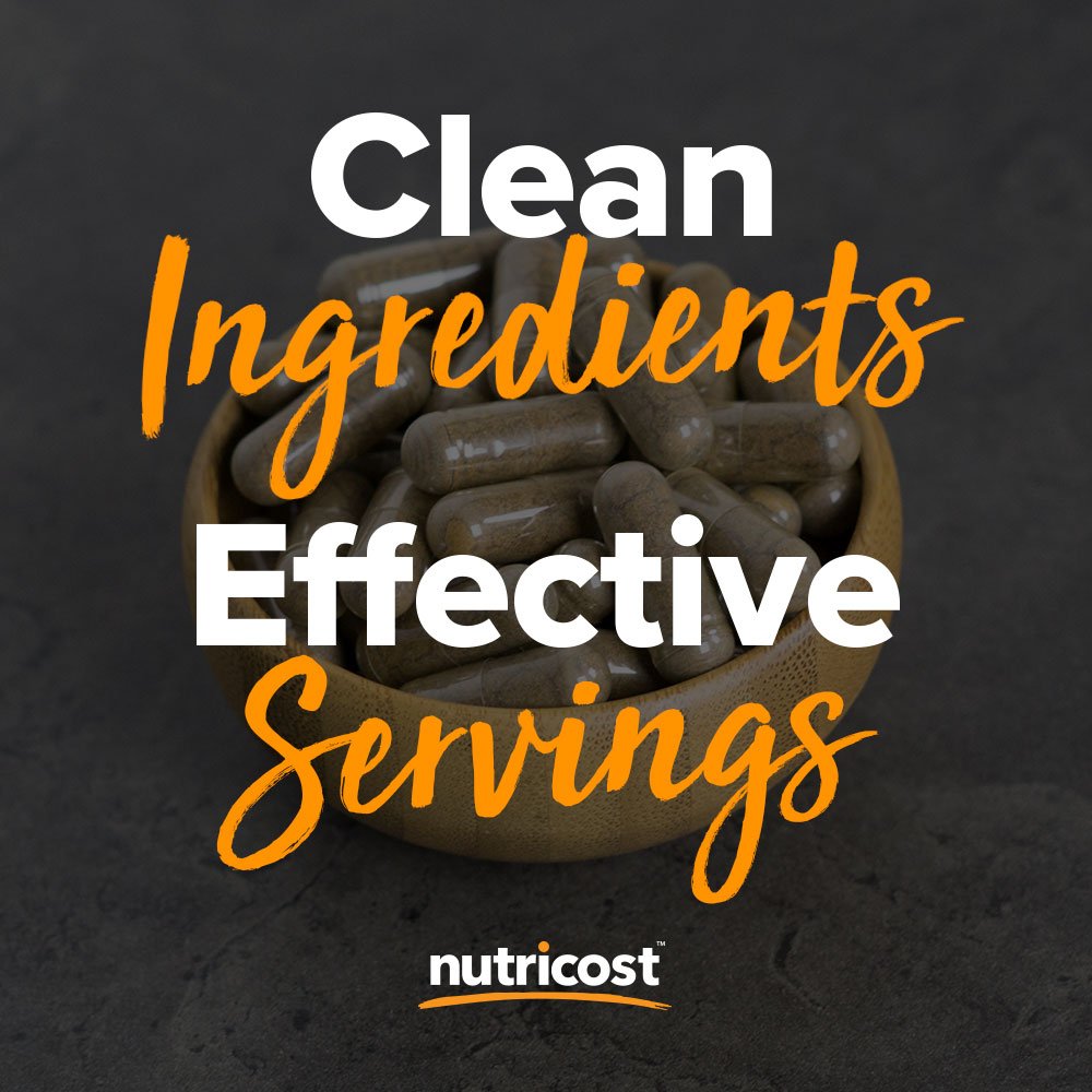 Nutricost Milk Thistle Extract 240 Capsules, 240 Servings, Gluten Free | Vegan, GMO-Free