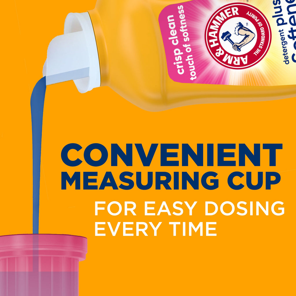 ARM & HAMMER Plus Softener Detergent, Orchard Bloom, 100.5 Fl Oz, 77 loads