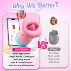 Mouth Licking Sucking Vibrator Sex Toys for Women Female Couples