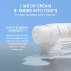 Buy now LANEIGE Cream Skin Toner & Moisturizer: Lightweight Refillable Korean Milky Toner with Ceramide & Peptide for Hydration, Firming, & Barrier Support at indiglob india