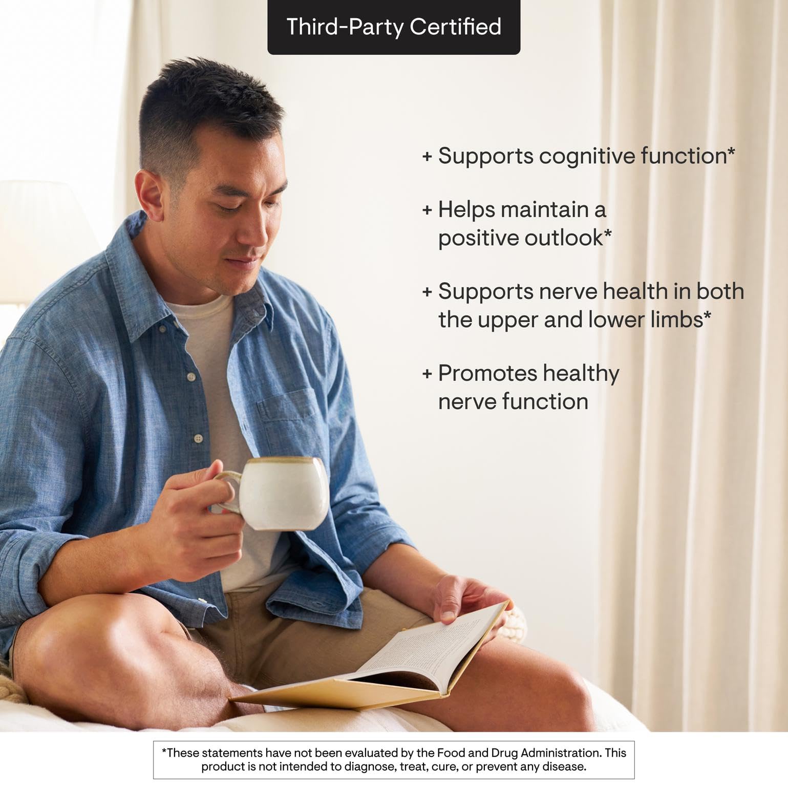 THORNE Acetyl-L-Carnitine, 500 mg per Capsule, 60 Capsules | Supports Cognitive Function, Positive Mood & Nerve Health in Hands & Feet*, Gluten, Dairy & Soy-Free, NSF Contents Certified