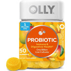 OLLY Probiotic Gummy, Immune System & Digestive Support*, Mango - 50 Count