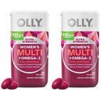 OLLY Ultra Strength Women's Multivitamin Softgels, Omega-3s - 60 Count