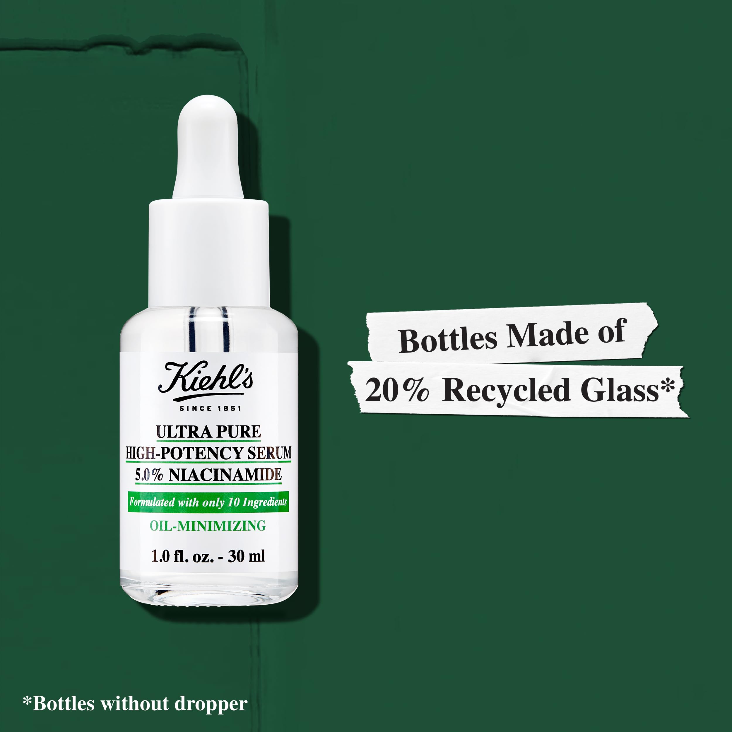 Buy now Kiehl's Ultra Pure High-Potency 5.0% Niacinamide Serum, Concentrated Face Serum for Oily Skin, Reduces Excess Oil and Shine, Helps Minimize Imperfections for a Natural Glow, Paraben-Free - 1 fl oz at indiglob india