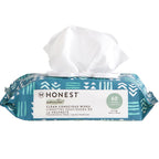 Buy now The Honest Company Hypoallergenic Multi-Use Baby Wipes for Sensitive Baby Skin Rainbow 60 Count at indiglob india