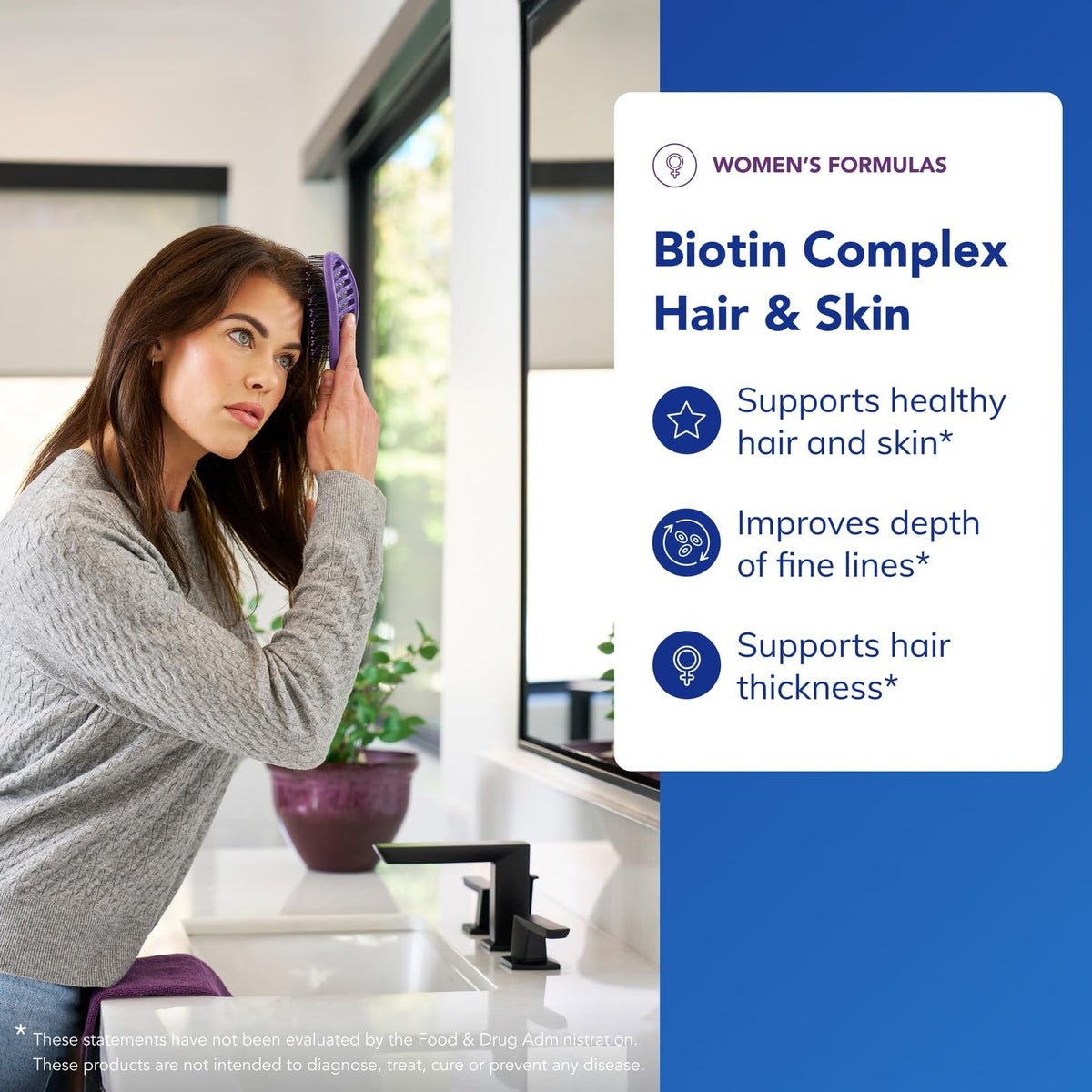 Pure Encapsulations Biotin Complex Hair & Skin, 60 Capsules