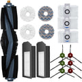 Buy now DEEBOT X1 Series Replacement Accessories Set Fit for ECOVACS X1 Omni / X1 TURBO Robot Vacuum Include 1 Main Brush 6 Side Brushes 2 Filter 4 Mop Pads 3 Dust bag Parts 16 Pack Accessories Set at indiglob india