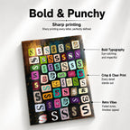1600+ Pcs Vintage Letter Stickers Book for Scrapbooking DIY Crafts Notebook