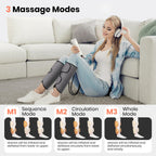 SHINE WELL Air Compression Leg Massager for Circulation and Pain Relief Fsa