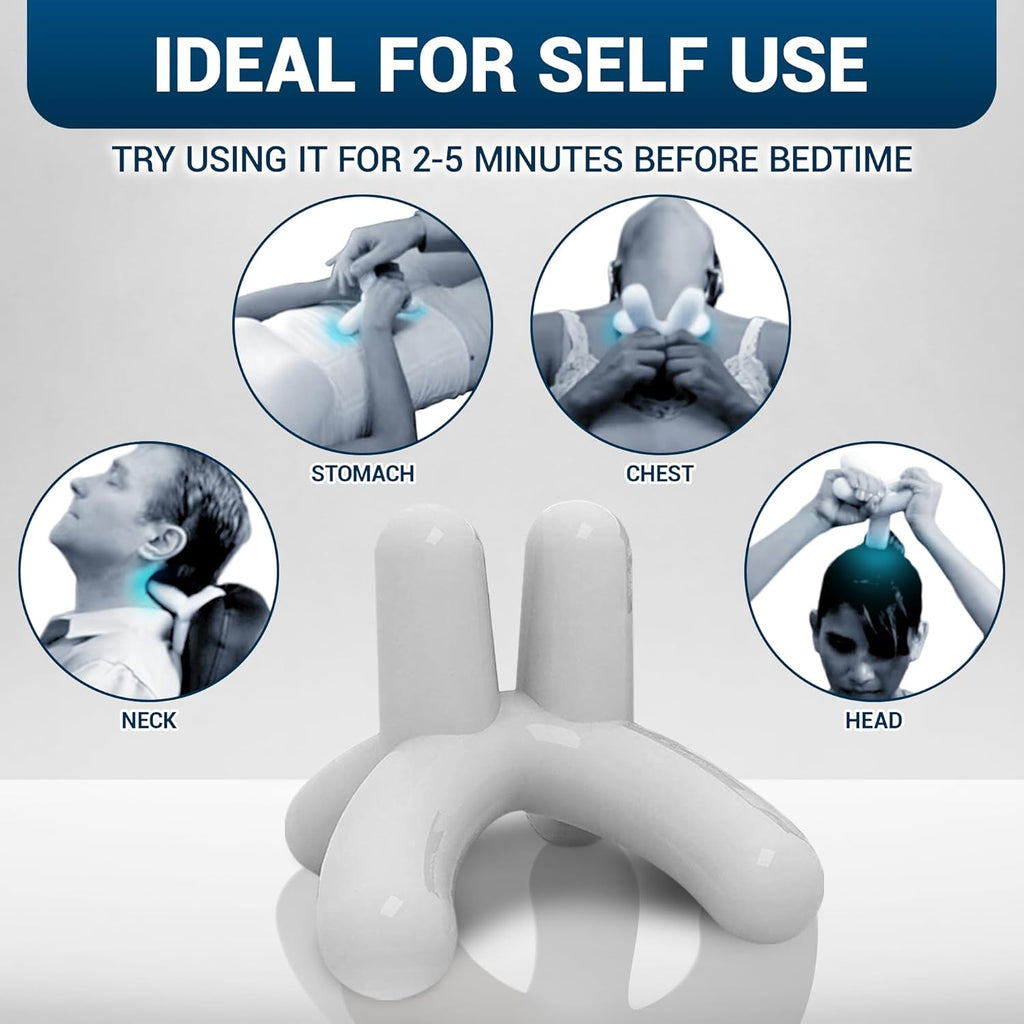 Buy now Dr. Berg Body, Neck & Back Self-Massage Tool - Comes with an Instructions Manual & Access to How-to Online Videos at indiglob india