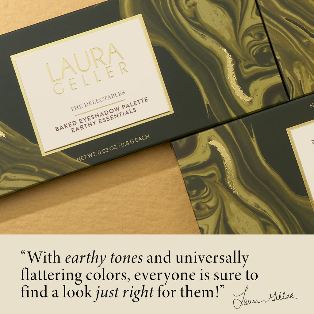 LAURA GELLER The Delectables Earthy Essentials Eyeshadow Palette