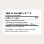 THORNE Boswellia Phytosome, 350 mg Indian Frankincense, 60 Capsules