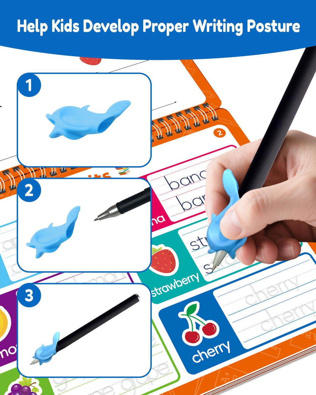 Magic Grooved Writing Practice Books for Kids Learn to Write Letter