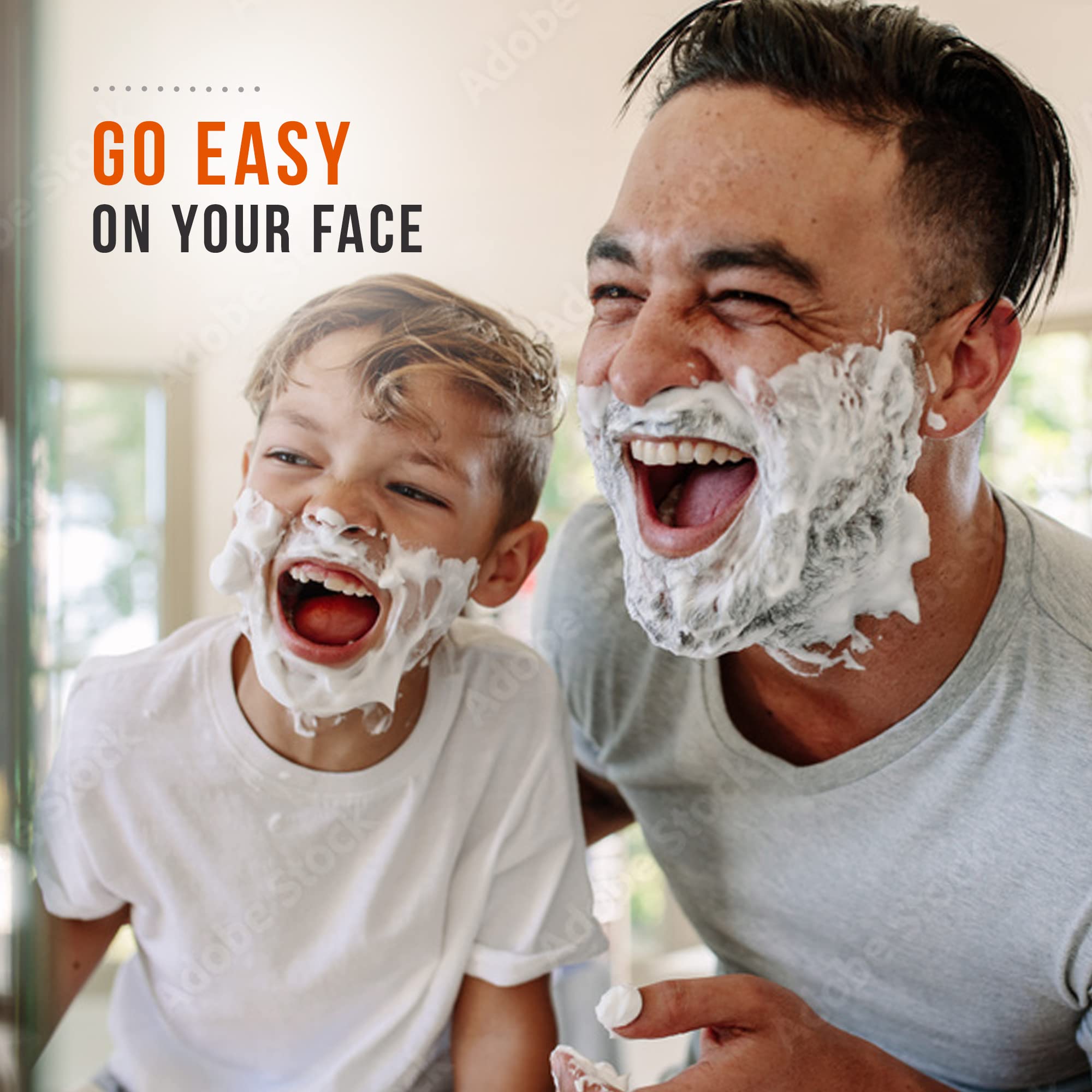 Edge Shaving Gel for Men, Sensitive Skin, 9.5 oz (2 Pack) | Sensitive skin shaving cream gel, Reduces irritation, Aloe-enriched formula, Lubricates for razors, Moisturizing glide