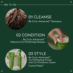 Aveda Be Curly Advanced Curl Enhancer Hair Styling Cream | Defines Curly and Wavy Hair | Hydrates, Reduces Frizz, Adds Shine | Air Dry or Blow Dry | Silicone Free | 98% Naturally Derived*