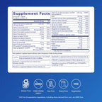 Pure Encapsulations PureGenomics Multivitamin, 60 Capsules | Supplement to Support Nutrient Requirements of Common Genetic Variations*, with Vitamin A,B,C,D,E, K and Minerals