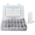 Buy now AETTLM6 M5 M4 M3 Nuts and Bolts Assortment Kit (660PCS) 660-srew at indiglob india