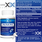 Genex Formulas NMN 250 mg Dose Stabilized Form 99% Pure Supplement 60 Caps | NMN Supplement for Cellular Energy, Increased NAD Levels, DNA Repair, and Healthy Aging, GMP Certified, 30 Day Supply